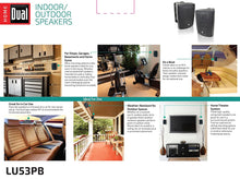 Load image into Gallery viewer, Dual Electronics High Performance Indoor, Outdoor &amp; Bookshelf Studio Monitor Speakers