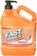 Load image into Gallery viewer, Permatex 25219 Fast Orange Pumice Lotion Hand Cleaner with Pump, 1 Gallon