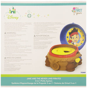 The First Years Disney Junior Jake and The Never Land Pirates 3-in-1 Potty System