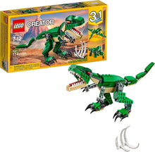 Load image into Gallery viewer, LEGO Creator Mighty Dinosaurs 31058 Build It Yourself Dinosaur Set, Create a Pterodactyl, Triceratops and T Rex Toy (174 Pieces)