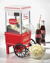 Load image into Gallery viewer, Nostalgia OFP501COKE Coca-Cola 12-Cup Hot Air Popcorn Maker