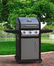 Load image into Gallery viewer, Dyna-Glo DGB390SNP-D Smart Space Living 36,000 BTU 3-Burner LP Gas Grill