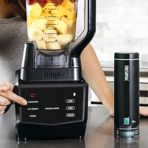 SharkNinja Ninja Smart Screen Blender and Food Processor with FreshVac Technology, 1400-Peak-Watt Base, 9 Auto-iQ Programs & Touchscreen Display (CT672V)