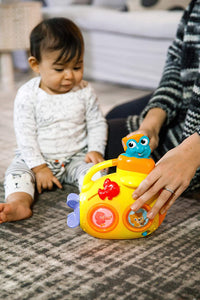 Baby Einstein Discovery Submarine Musical Activity Toy with Lights and Melodies, 6 Months+