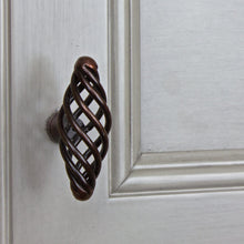 Load image into Gallery viewer, GlideRite Hardware 3041-ORB-1 Type: Cabinet Knobs Oval Birdcage
