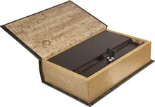 Load image into Gallery viewer, Barska Antique Book Lock Box with Key Lock