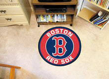 Load image into Gallery viewer, Fanmats 18129 MLB Boston Red Sox Roundel Mat