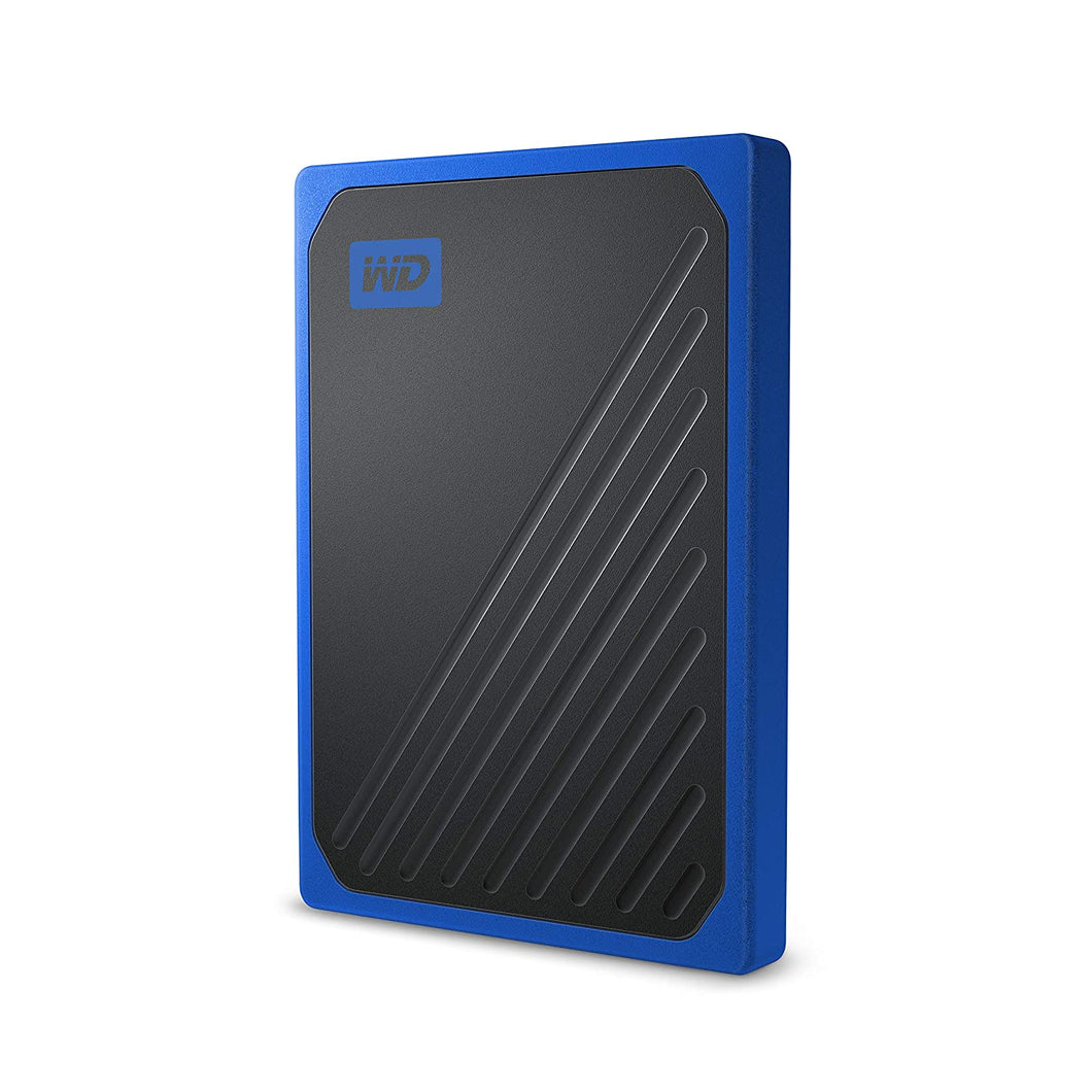 WD 500GB My Passport Go Cobalt SSD Portable External Storage - WDBY9Y5000ABT-WESN