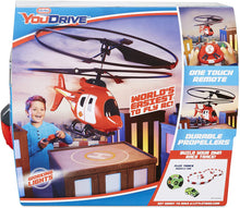 Load image into Gallery viewer, Little Tikes Youdrive Rescue Chopper Radio Control Helicopter with Lights