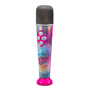 Jojo Siwa Sing Along MP3 Microphone with Built in Speaker Sing to The Built in Song or Connect to Your MP3 Player and Sing to Whatever You Like with The Real Working MIc