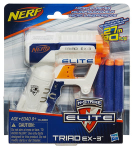 Nerf N-Strike Elite Triad EX-3 Toy, Multicolor