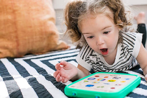 Baby Einstein Magic Touch Curiosity Tablet Wooden Musical Toy, 6 Months +