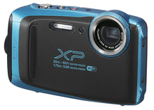Load image into Gallery viewer, FUJIFILM FinePix XP130 Digital Camera (Sky Blue) w/ 16GB Case and Strap Bundle