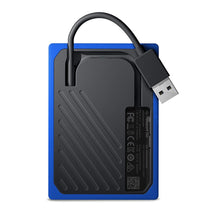 Load image into Gallery viewer, WD 500GB My Passport Go Cobalt SSD Portable External Storage - WDBY9Y5000ABT-WESN