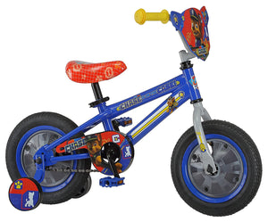 12" Kids Children Paw Patrol Bike Bicycle Featuring Chase (Blue)