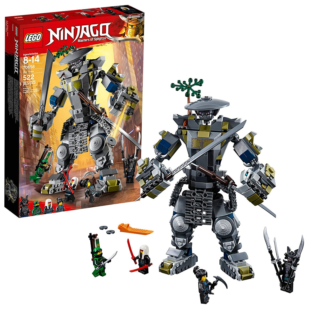 LEGO NINJAGO Masters of Spinjitzu: Oni Titan 70658 Building Kit (522 Piece)