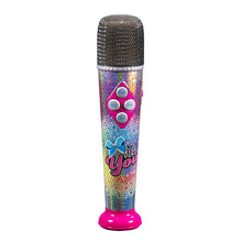 Load image into Gallery viewer, Jojo Siwa Sing Along MP3 Microphone with Built in Speaker Sing to The Built in Song or Connect to Your MP3 Player and Sing to Whatever You Like with The Real Working MIc