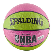 Load image into Gallery viewer, Spalding NBA Varsity Basketball - Pink/Green (28.5&quot;)