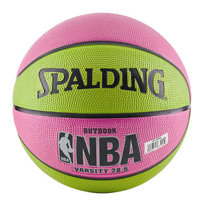 Spalding NBA Varsity Basketball - Pink/Green (28.5")