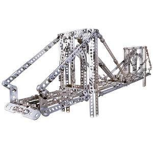 Meccano 2 in 1 Model Kit: Eiffel Tower & Brooklyn Bridge