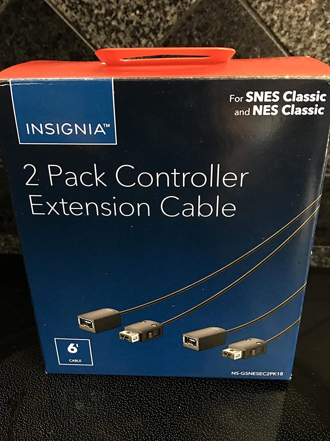 insignia 2 pack controller extension cable