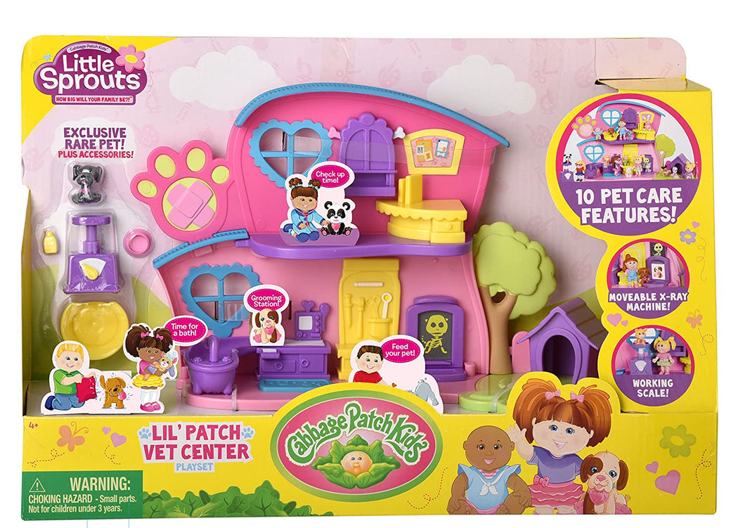 Cabbage Patch Kids Little Sprouts Lil' Vet Center Play Set