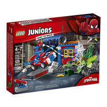 Load image into Gallery viewer, LEGO Juniors/4+ Marvel Super Heroes Spider-Man vs. Scorpion Street Showdown 10754 Building Kit (125 Piece)