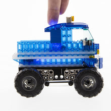 Load image into Gallery viewer, Laser Pegs 18203 Destroyer Light-Up Building Block Playset, The First Lighted Construction Toy to Ignite Your Child&#39;s Creativity; It&#39;s Your Imagination, Light It Up