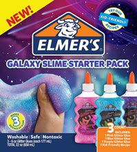 Load image into Gallery viewer, Elmers Glue Deluxe Slime Starter Kit, Clear School Glue and Glitter Glue Pens
