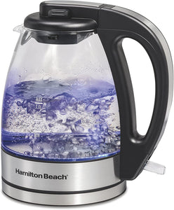 Hamilton Beach 1 Liter Compact Glass Kettle Home Good