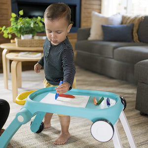 Baby Einstein Musical Mix 'N Roll 4-in-1 Activity Walker & Table, Ages 6 Months +