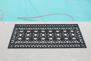 A1 Home Collections First Impression Finished Elegant Large Double Doormat