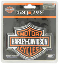 Load image into Gallery viewer, Plasticolor 002216 Harley-Davidson Full-Color Aluminum Hitch Plug