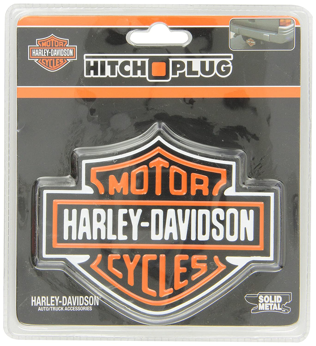 Plasticolor 002216 Harley-Davidson Full-Color Aluminum Hitch Plug