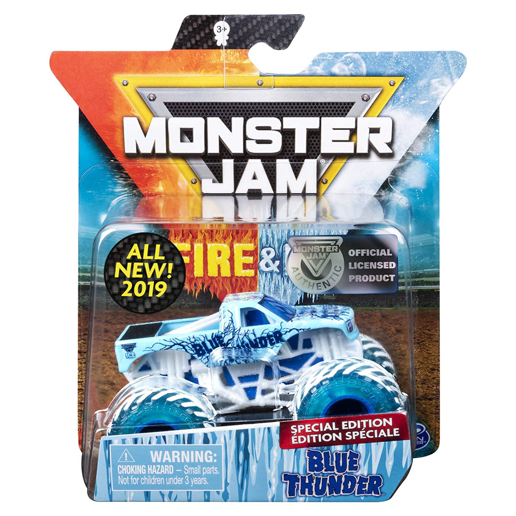 Monster Jam Fire & Ice Special Edition Monster Truck Die-Cast Vehicle 1:64