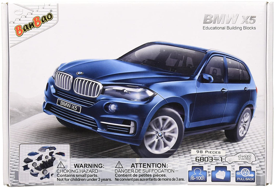 BanBao BMW X5 Vehicle, Blue