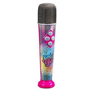 Jojo Siwa Sing Along MP3 Microphone with Built in Speaker Sing to The Built in Song or Connect to Your MP3 Player and Sing to Whatever You Like with The Real Working MIc