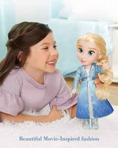 Muñeca elsa cheap frozen 90 cm