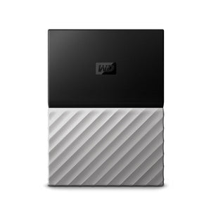 WD 4TB My Passport Ultra Portable External Hard Drive - USB 3.0 - Black-Gray - WDBFKT0040BGY-WESN (Old Generation)