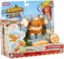 Load image into Gallery viewer, Little Tikes Kingdom Builders - JJ O&#39;hammer Deluxe Transforming Figure
