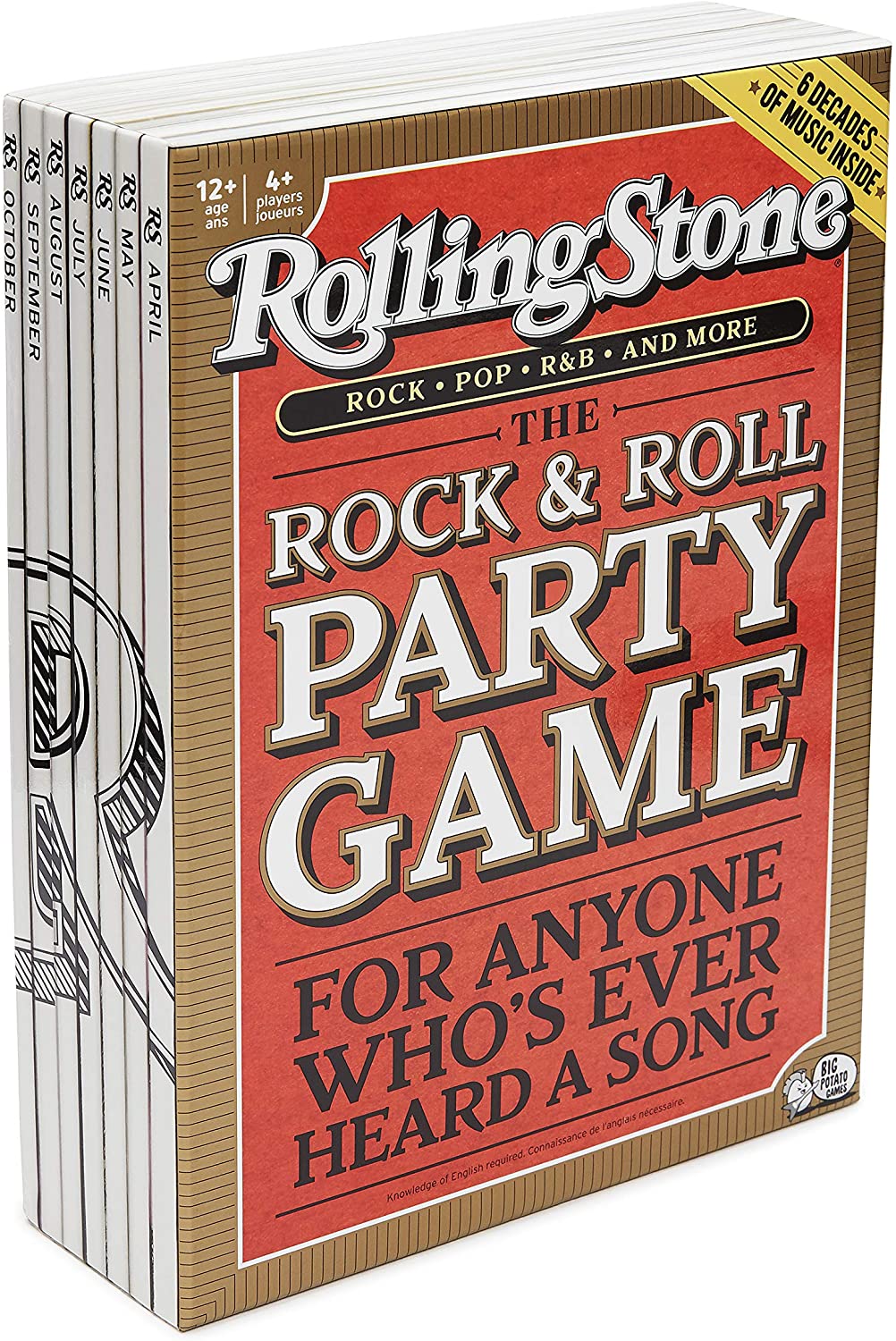 Big Potato Rolling Stone: The Music Trivia Game Where Legends are Made