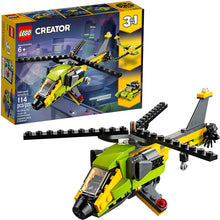 Load image into Gallery viewer, LEGO Creator 3in1 Helicopter Adventure 31092 Building Kit (114Pieces)
