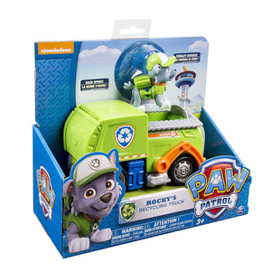 Paw Patrol Rocky's Recycling Truck, Vehicle and Figure