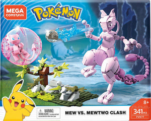 Mega Construx Pokemon Mew Vs. Mewtwo Clash
