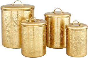 Old Dutch"Tangier" Etched Canisters