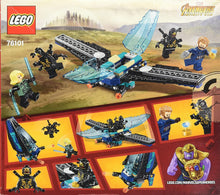 Load image into Gallery viewer, LEGO Marvel Super Heroes Avengers: Infinity War Outrider Dropship Attack 76101 Building Kit (124 Piece)