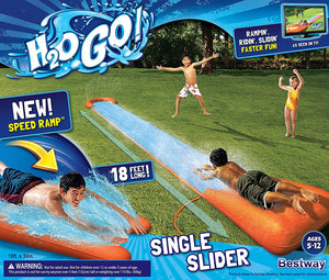 H2OGO! Single Water Slide w/ Speed Ramp
