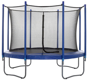 Upper Bounce Trampoline Enclosure Safety Net Fits For 12-Feet Round Frame Using 4 Poles or 2 Arches- (Poles Sold Separately)