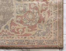 Load image into Gallery viewer, Unique Loom Utopia Collection Traditional Medallion Vintage Warm Tones Chocolate Brown Area Rug (8&#39; x 10&#39;)