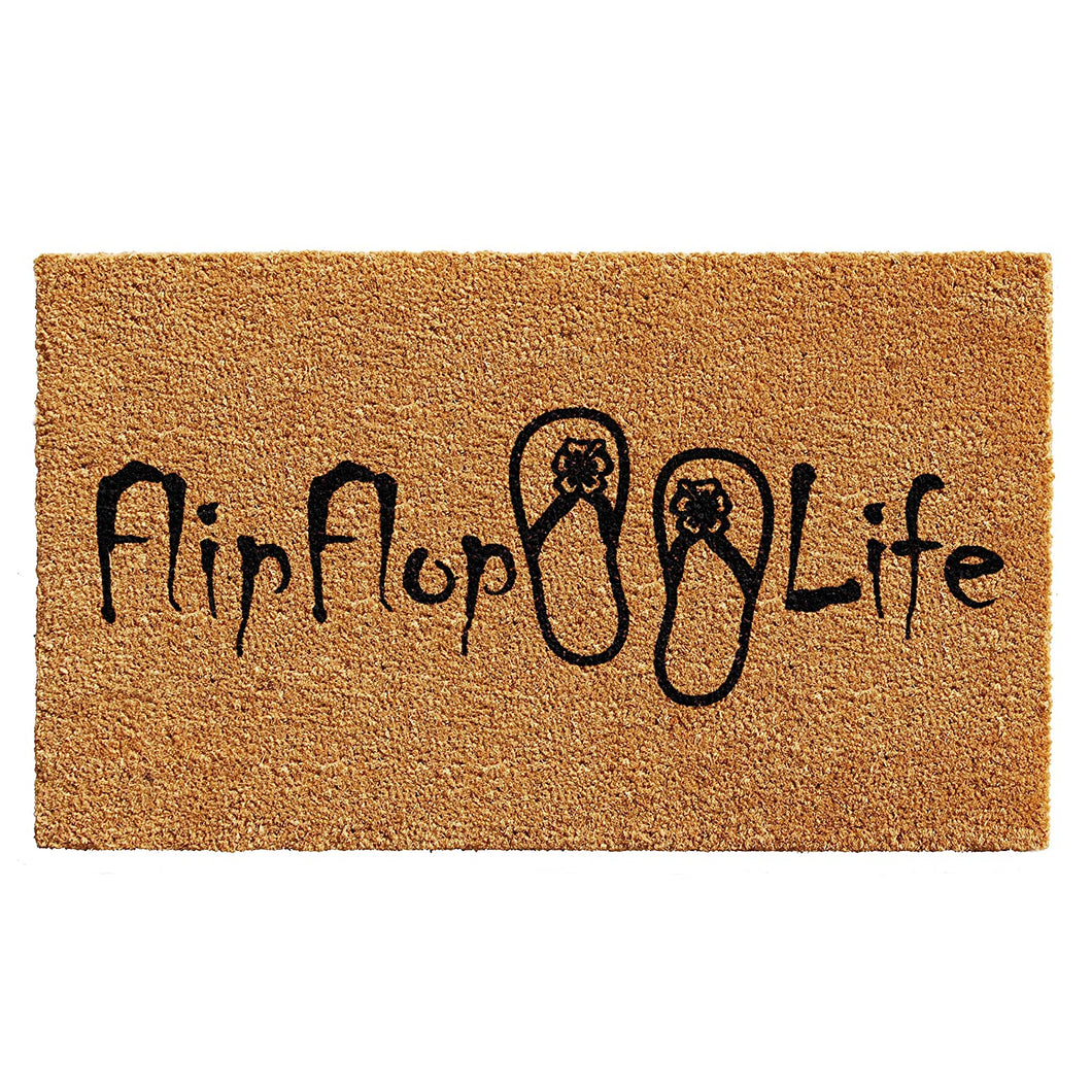 Calloway Mills 102511729 Flip Flop Life Doormat, 17